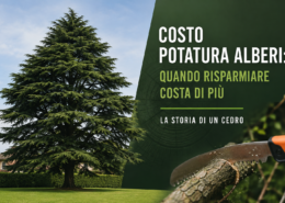Costo potatura alberi: cedro e intervento di potatura professionale