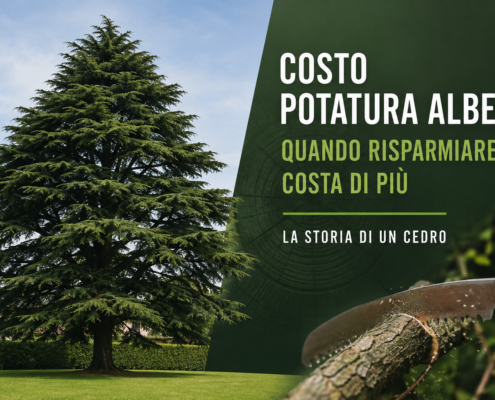 Costo potatura alberi: cedro e intervento di potatura professionale