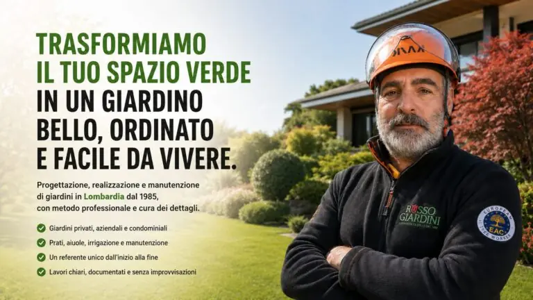 Creazione giardini a Monza e Brianza - Russogiardini