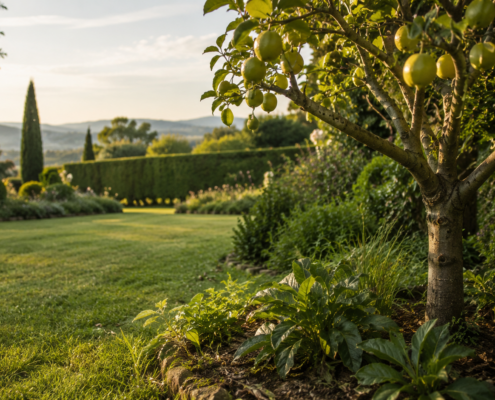 Dai loro frutti li riconoscerete: albero da frutto in giardino