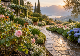 Prendere la propria croce in un giardino fiorito