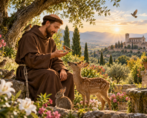 San Francesco e la natura nel Creato”;